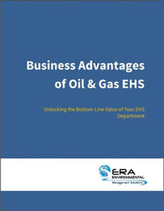 Business Advantages of Oil and Gas EHS.